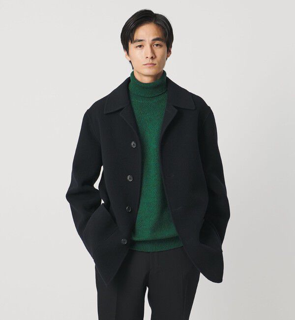 UNITED ARROWS「ウール カシミヤ ミドルゲージ タートルネック ニット」|ニット・セーター|