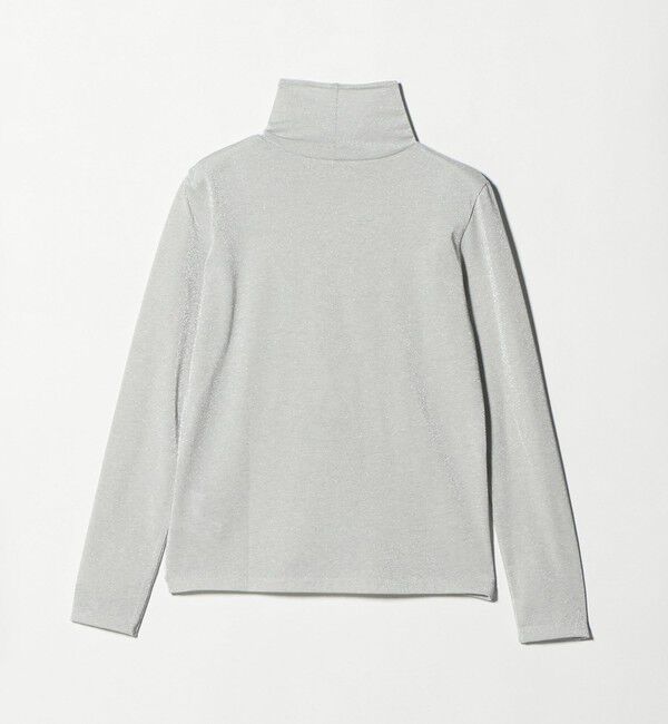 UNITED ARROWS「ラメ テンジク タートルネック カットソー ‐ウォッシャブル‐」|Tシャツ・カットソー|