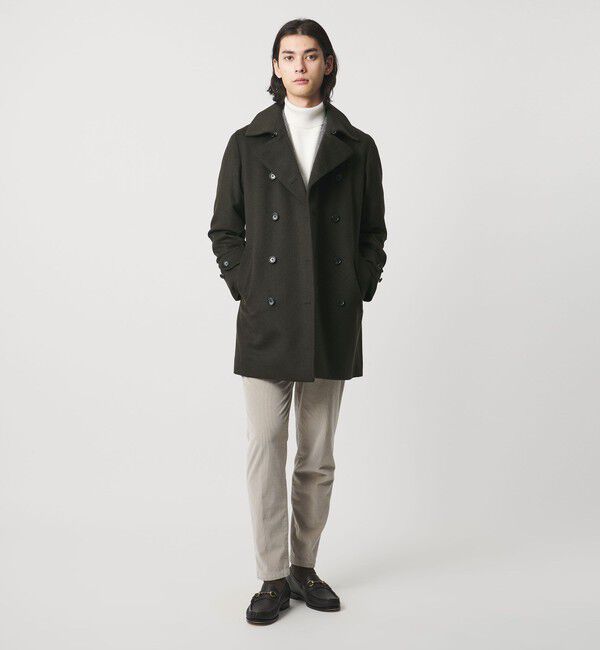 UNITED ARROWS「ウール カシミヤ ビーバー ショートトレンチコート」|トレンチコート|