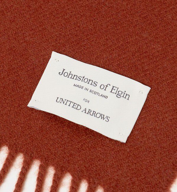 UNITED ARROWS「【別注】＜Johnstons of Elgin＞2PLY ソリッド カシミヤマフラー」|マフラー|