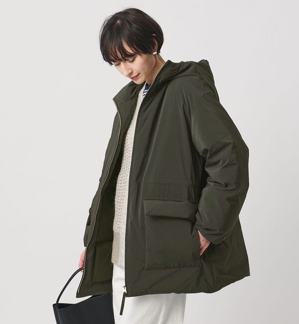 UNITED ARROWS「フーディド ダウンコート」|ダウン|