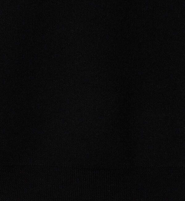 UNITED ARROWS「フリル ビジュー ニット」|ニット・セーター|