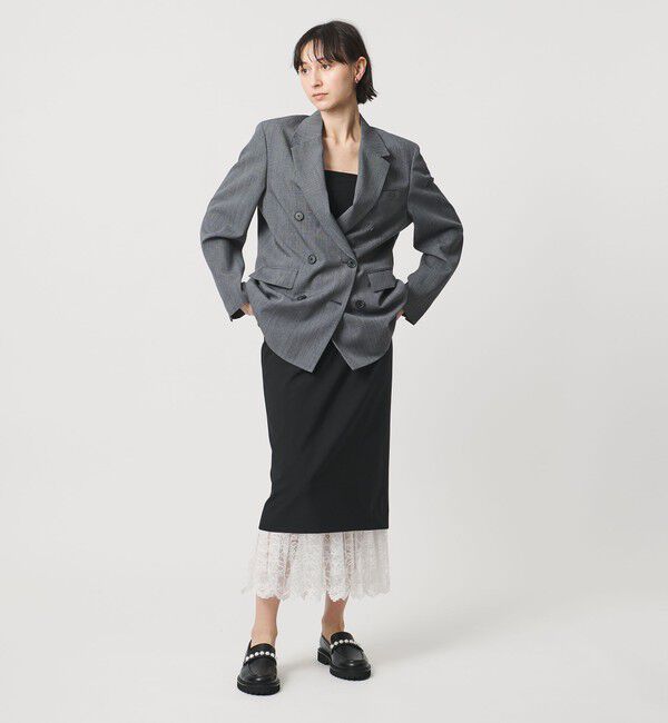 UNITED ARROWS「イミテーションパール スタッズ ローファー」|ローファー|