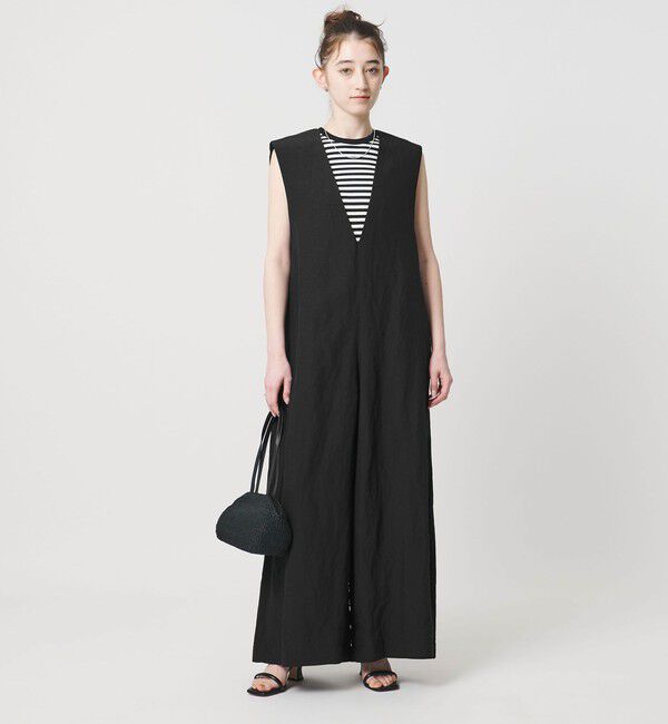 UNITED ARROWS「＜SACRA＞ノースリーブ オールインワン パンツ」|オールインワン|