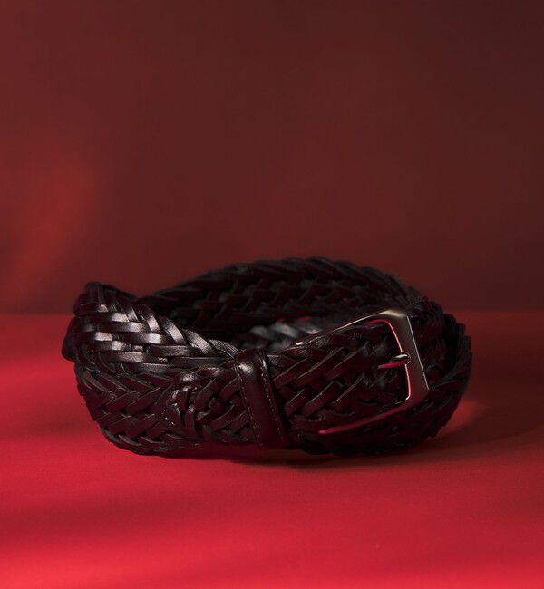 UNITED ARROWS green label relaxing「レザー メッシュ 30 ベルト」|ベルト|