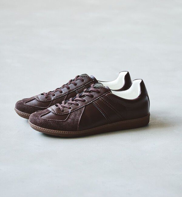 UNITED ARROWS green label relaxing「＜GERMAN TRAINeR＞ジャーマントレーナー スニーカー」|スニーカー|DK.BROWN