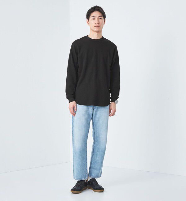UNITED ARROWS green label relaxing「ドライワッフル クルーネック Tシャツ -吸水速乾-」|Tシャツ・カットソー|
