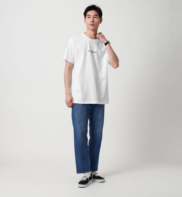 UNITED ARROWS green label relaxing「＜FRED PERRY＞エンブロイダリー ショートスリーブ Tシャツ」|Tシャツ・カットソー|