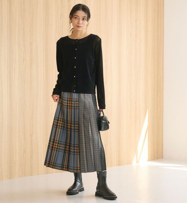 UNITED ARROWS green label relaxing「極みシアーフロッキーカーデ」|カーディガン|