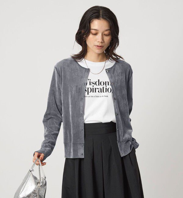 UNITED ARROWS green label relaxing「極みシアーフロッキーカーデ」|カーディガン|