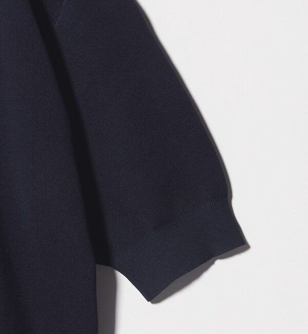 UNITED ARROWS green label relaxing「襟レース 2WAY 5分袖 プルオーバー ニット  -ウォッシャブル-」|ニット・セーター|