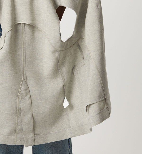 UNITED ARROWS green label relaxing「パウダリー ノーカラー ジレ」|ベスト・ジレ|