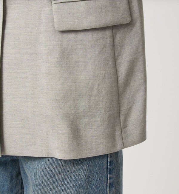 UNITED ARROWS green label relaxing「パウダリー ノーカラー ジレ」|ベスト・ジレ|