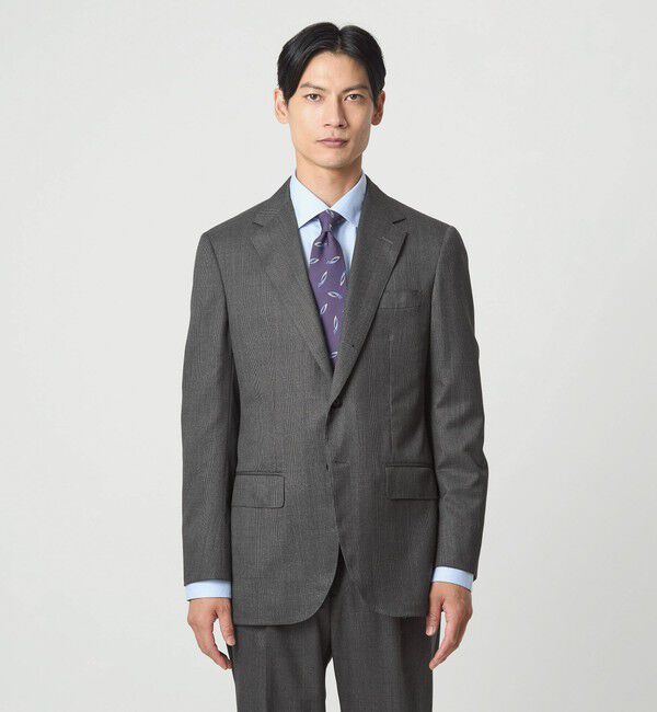UNITED ARROWS green label relaxing「REDA グレンチェック 3B HXD スーツジャケット」|スーツ|