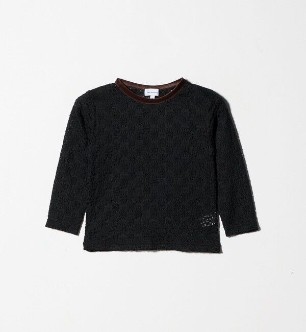 UNITED ARROWS green label relaxing「花柄 ジャガードトップス / キッズ  100cm-160cm」|Tシャツ・カットソー|