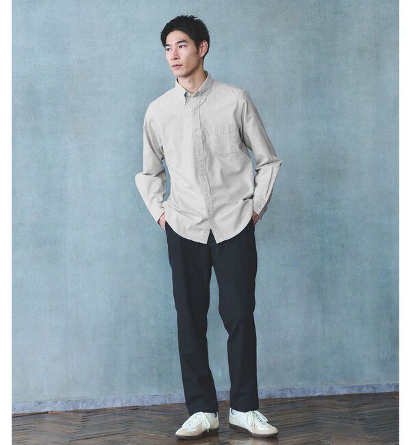 UNITED ARROWS green label relaxing「ナチュラルフィット ボタンダウン シャツ」|シャツ・ブラウス|