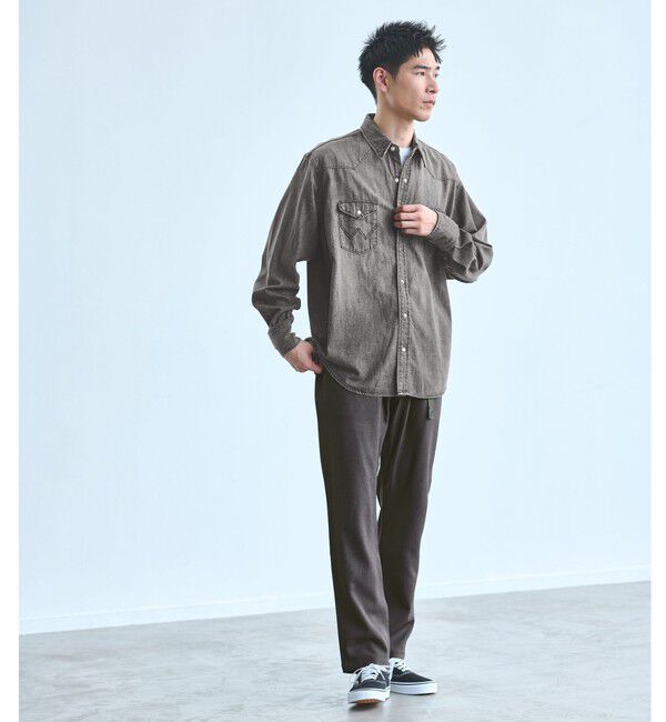 UNITED ARROWS green label relaxing「【別注】＜Gramicci＞GLR ウールライク ナローテーパード パンツ」|その他|