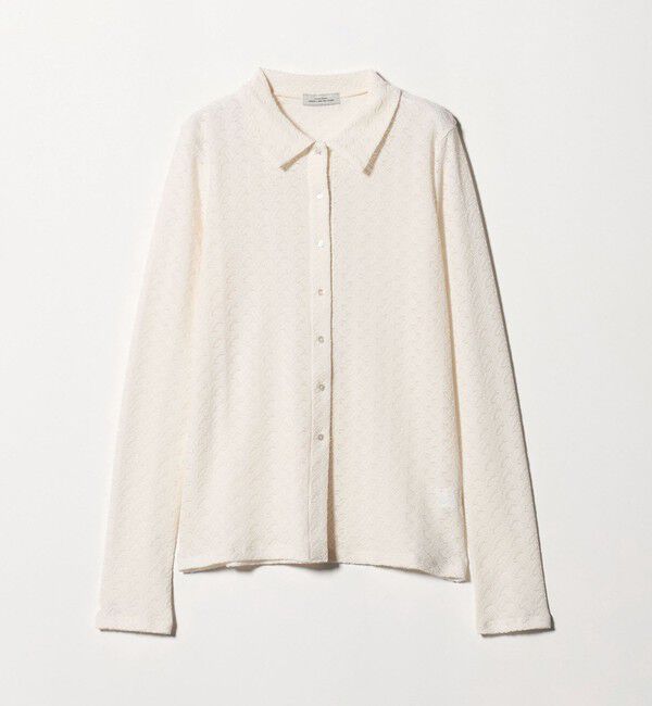 UNITED ARROWS green label relaxing「レース ポロプルオーバー」|Tシャツ・カットソー|