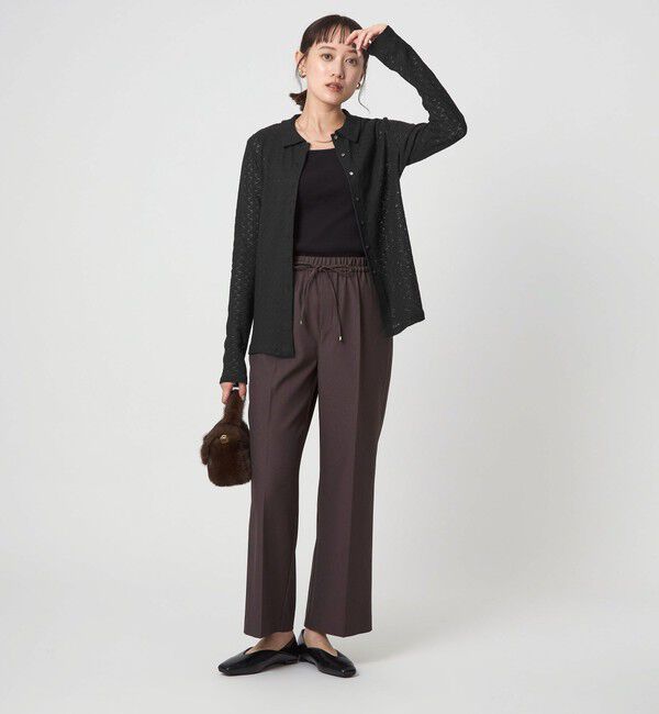 UNITED ARROWS green label relaxing「レース ポロプルオーバー」|Tシャツ・カットソー|