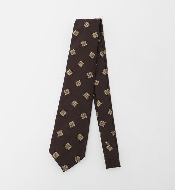 UNITED ARROWS green label relaxing「＜Alessandro Masi＞8.0cm コモン1 ネクタイ」|ネクタイ・蝶ネクタイ|DK.BROWN