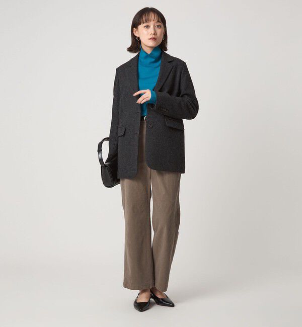 UNITED ARROWS green label relaxing「［size SHORTあり］ウーリー テーラード ジャケット」|テーラードジャケット|