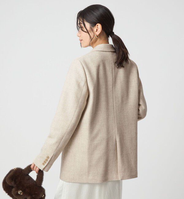 UNITED ARROWS green label relaxing「［size SHORTあり］ウーリー テーラード ジャケット」|テーラードジャケット|