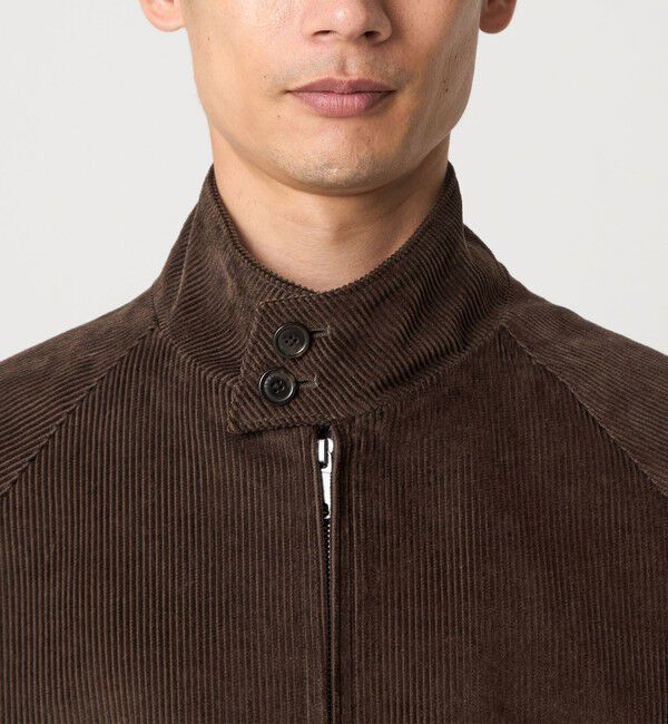 UNITED ARROWS green label relaxing「【別注】＜BARACUTA＞GLR コーデュロイ G4 ドライバーズジャケット ブルゾン」|ブルゾン・スタジャン|