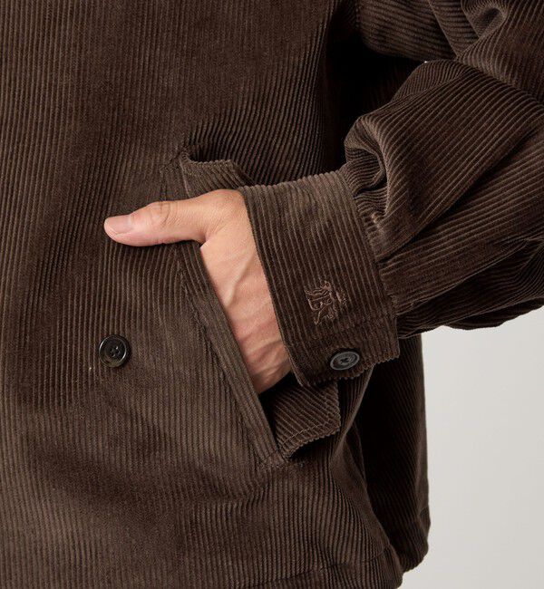 UNITED ARROWS green label relaxing「【別注】＜BARACUTA＞GLR コーデュロイ G4 ドライバーズジャケット ブルゾン」|ブルゾン・スタジャン|
