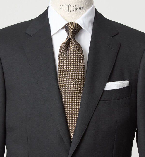 UNITED ARROWS green label relaxing「GLR ジャパン ヴィンテージ 8.0cm ドット ネクタイ」|ネクタイ・蝶ネクタイ|BEIGE