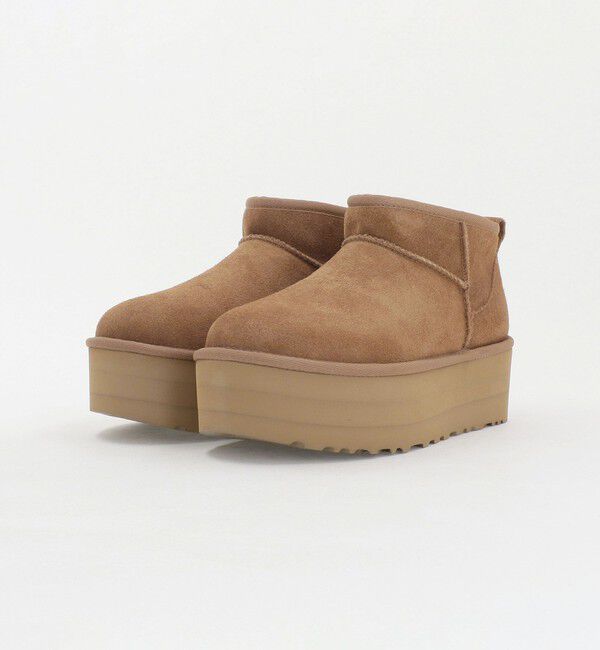 UNITED ARROWS green label relaxing「＜UGG＞クラシック ウルトラ ミニ プラットフォーム / Classic Ultra Mini Platform」|ロングブーツ|