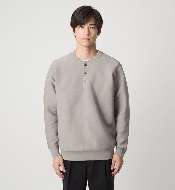 UNITED ARROWS green label relaxing「【WEB限定】ガーターヘンリー ニット」|ニット・セーター|