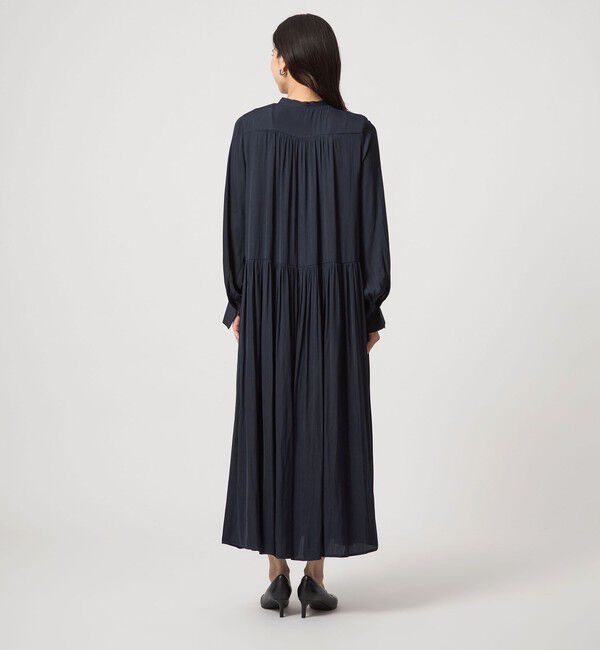 UNITED ARROWS green label relaxing「キリカエ ギャザー ワンピース 3」|ドレス|