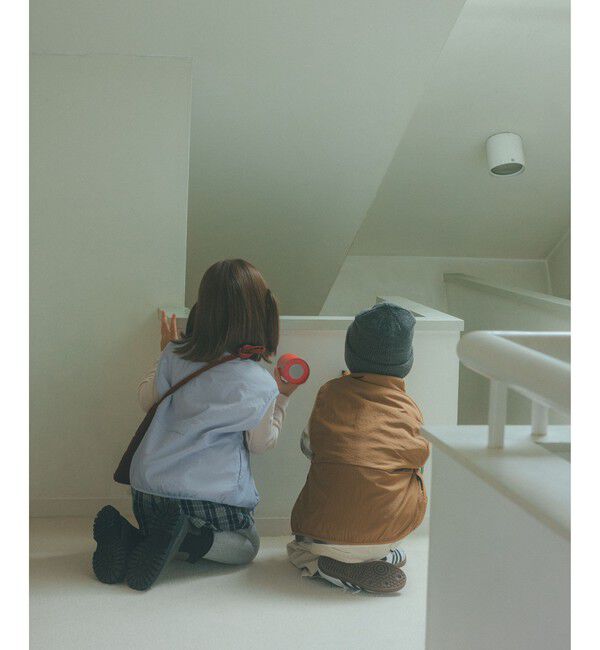 UNITED ARROWS green label relaxing「フリース リバーベスト / キッズ  撥水 100cm-160cm」|ベスト・ジレ|