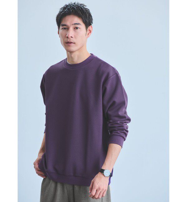 UNITED ARROWS green label relaxing「ツイル パフ クルーネック カットソー」|Tシャツ・カットソー|