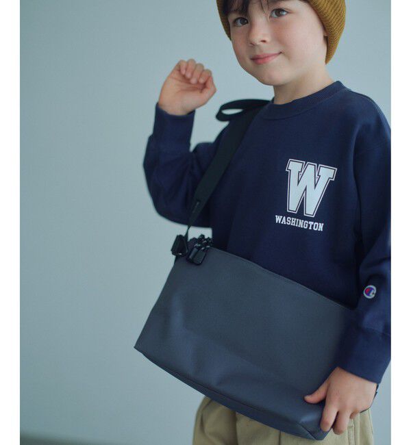 UNITED ARROWS green label relaxing「＜FRUIT OF THE LOOM＞ショルダーバッグ / キッズ  」|ショルダー・メッセンジャー|NAVY