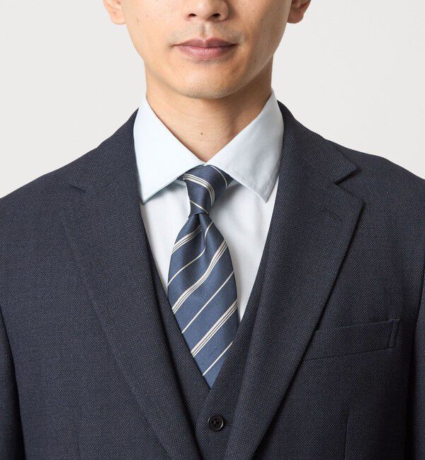 UNITED ARROWS green label relaxing「A+ TWPU バーズアイ 2B スリム ジャケット -ウォッシャブル・ストレッチ-」|テーラードジャケット|