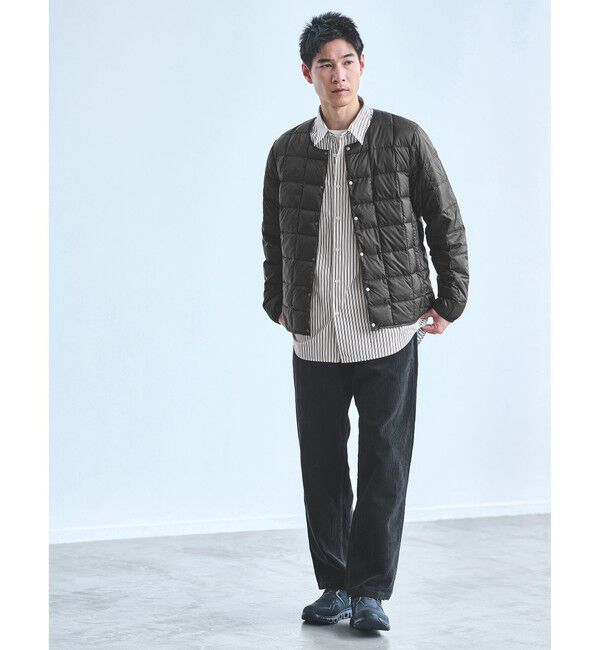 UNITED ARROWS green label relaxing「TAION 3WAY モッズ インナーダウン ブルゾン -撥水・防風-」|ダウン|