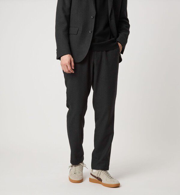 UNITED ARROWS green label relaxing「ウォッシャブル ホームスパン ナロー ユーティリティパンツ S1 -ストレッチ-」|スラックス|