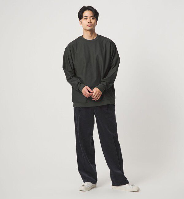 UNITED ARROWS green label relaxing「ハーフ メッシュ クルーネック Tシャツ」|Tシャツ・カットソー|