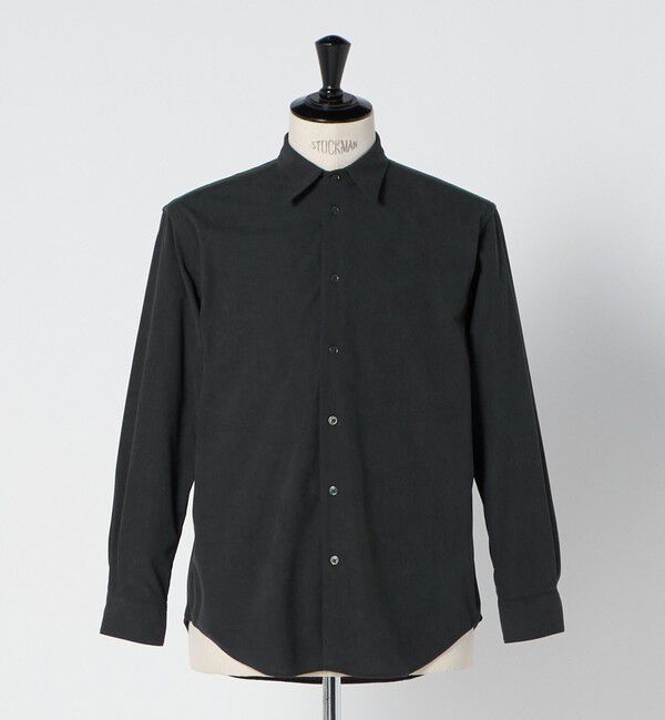 UNITED ARROWS green label relaxing「DC ポリエステル コーデュロイ オーバー シャツ」|シャツ・ブラウス|