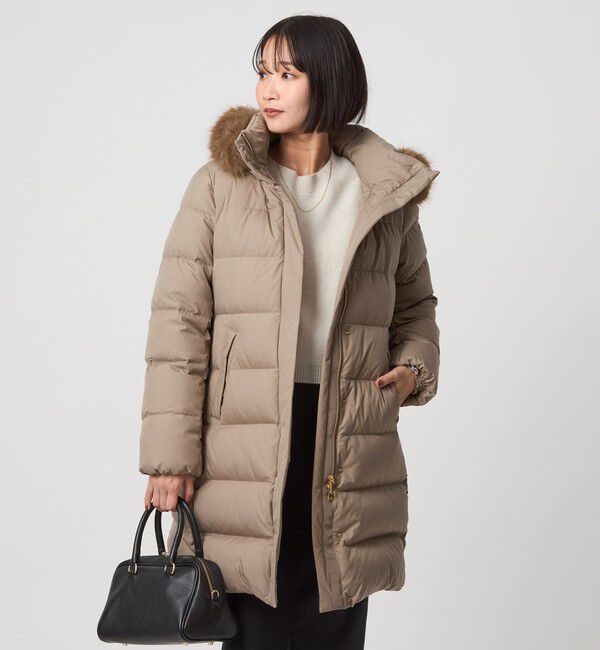 UNITED ARROWS green label relaxing「フード ロング ダウン」|ダウン|