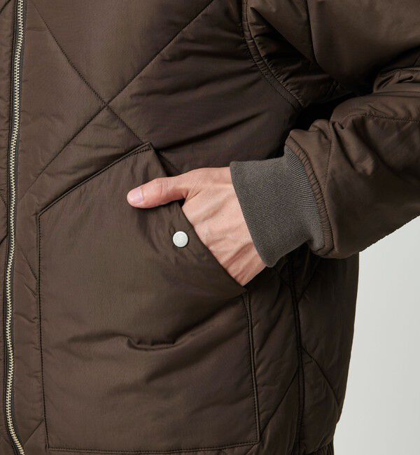 UNITED ARROWS green label relaxing「パデッド リバーシブル ジップ ブルゾン」|ブルゾン・スタジャン|