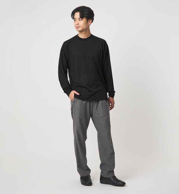 UNITED ARROWS green label relaxing「【別注】＜Marmot＞GLR メリノウール ロングスリーブ Tシャツ」|Tシャツ・カットソー|