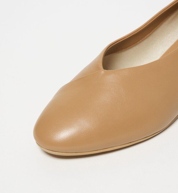 UNITED ARROWS green label relaxing「ラウンド キリカエ Vカット パンプス 撥水」|パンプス|