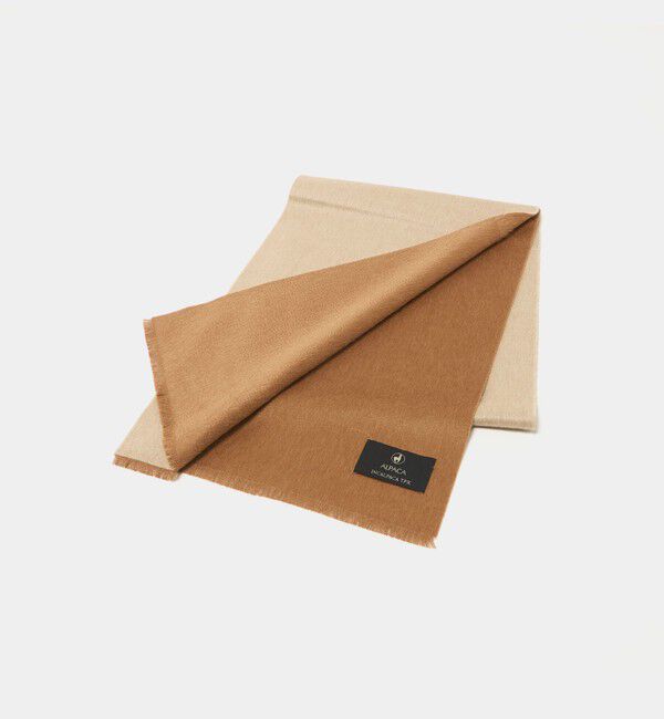 UNITED ARROWS green label relaxing「＜INCALPACA TPX＞BABYSURI マフラー」|マフラー|MD.BROWN