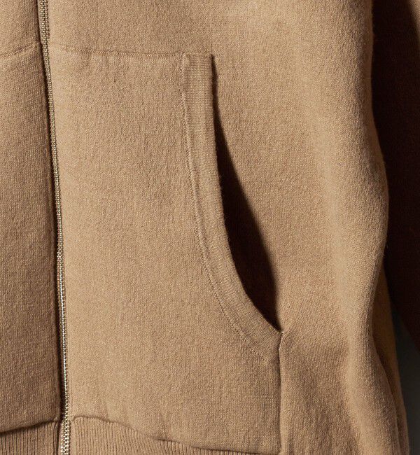 UNITED ARROWS green label relaxing「ウールミックス ジップ パーカー フーディ」|パーカー|