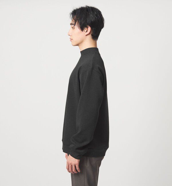 UNITED ARROWS green label relaxing「メランジ ダンボール モックネック カットソー」|Tシャツ・カットソー|