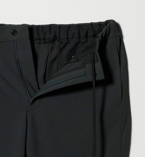 UNITED ARROWS green label relaxing「A+ ジャージツイル リラックス イージー 1プリーツ スラックス -ウォッシャブル・ストレッチ-」|スラックス|