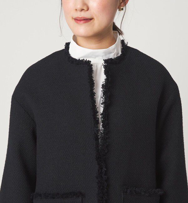 UNITED ARROWS green label relaxing「［size SHORTあり］ハイネック ボリューム スリーブ ブラウス」|シャツ・ブラウス|