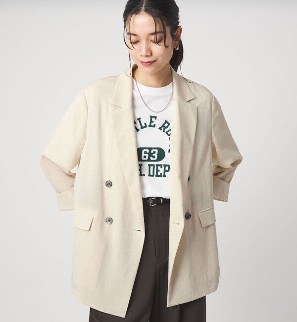 UNITED ARROWS green label relaxing「【結論シリーズ】シアーエアジャケット［size SHORTあり］」|テーラードジャケット|